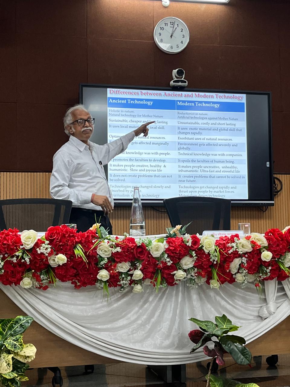 Talk by DP Mishra